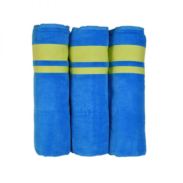900 Πετσέτα Neon 100% Cotton Μπλε